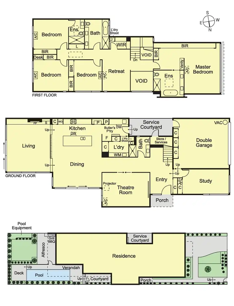Floorplan of Homely house listing, 42B Spring Road, Caulfield South VIC 3162