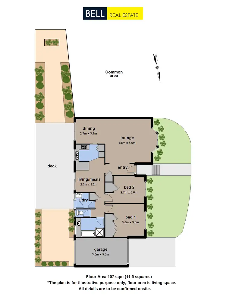 Floorplan of Homely unit listing, 3/298 Canterbury Road, Heathmont VIC 3135