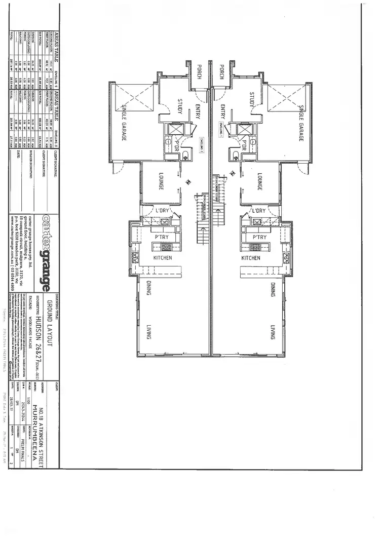 Floorplan of Homely townhouse listing, 18 Atkinson Street, Murrumbeena VIC 3163
