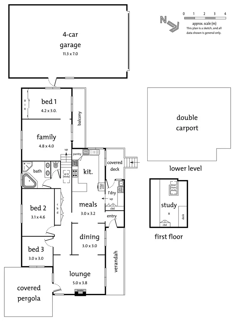 Floorplan of Homely house listing, 60 Heathmont Road, Heathmont VIC 3135