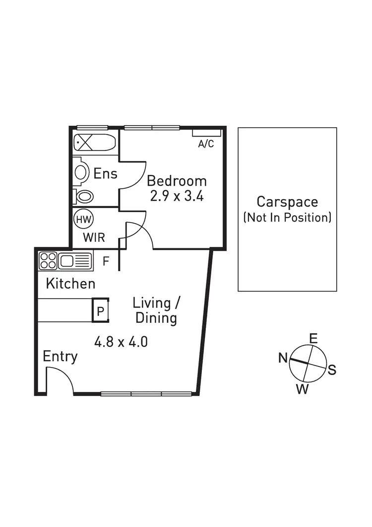 Floorplan of Homely apartment listing, 9/18 Park Crescent, Caulfield North VIC 3161