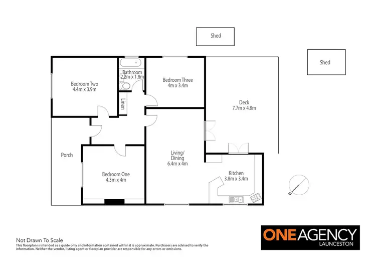 Floorplan of Homely house listing, 57 Campbell Street, Newstead TAS 7250