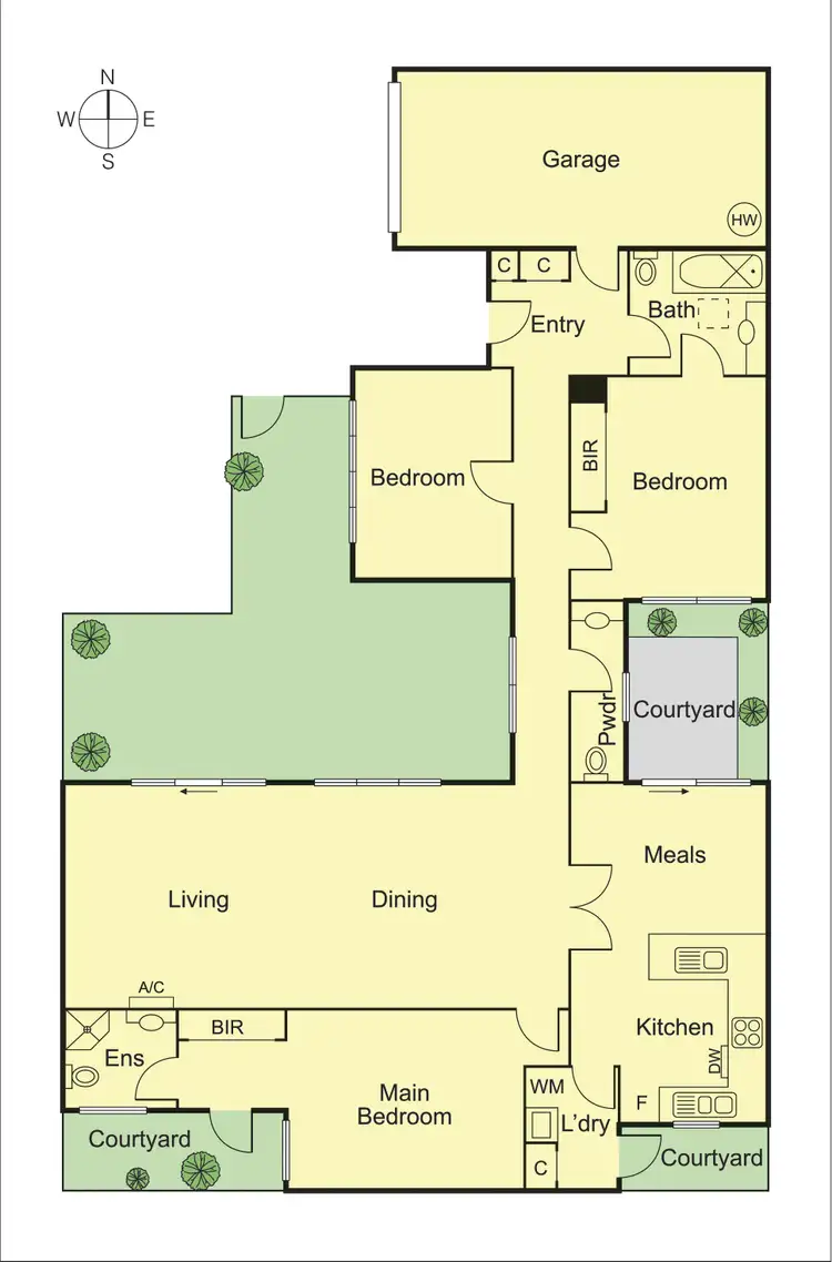Floorplan of Homely unit listing, 3/2 Talbot Avenue, St Kilda East VIC 3183