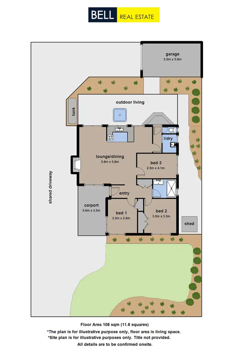 Floorplan of Homely unit listing, 1/14 Phyllis Street, Bayswater VIC 3153