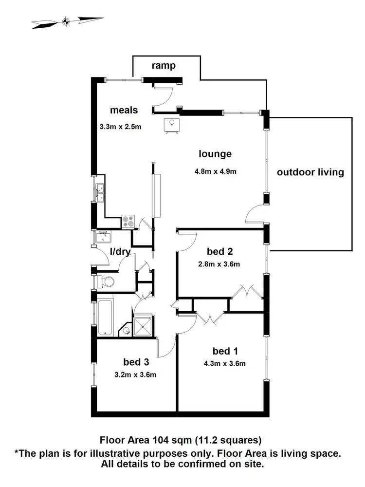 Floorplan of Homely house listing, 14 Hearse Road, Millgrove VIC 3799