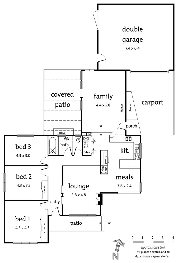 Floorplan of Homely house listing, 4 Rosebank Avenue, Ringwood North VIC 3134