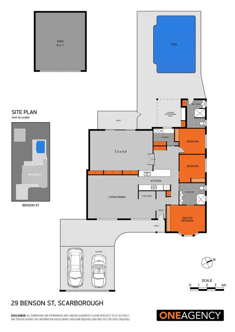 Floorplan of Homely house listing, 29 Benson Street, Scarborough QLD 4020