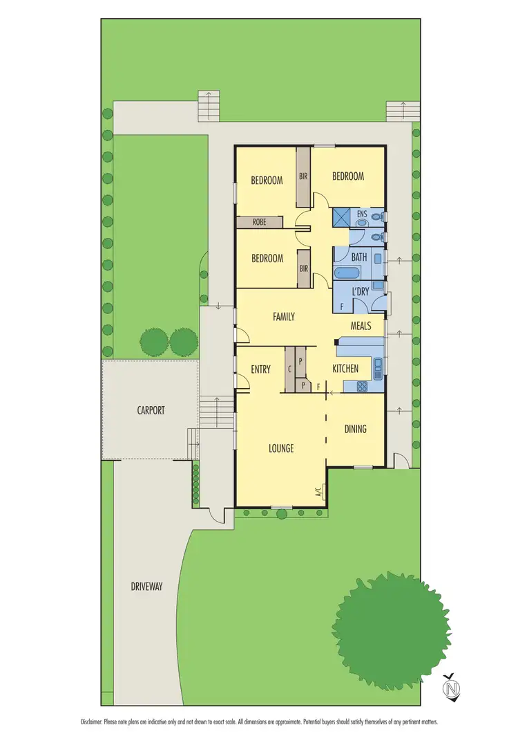 Floorplan of Homely house listing, 16 Lowan Avenue, Yallambie VIC 3085