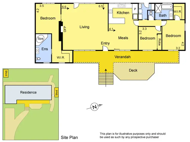 Floorplan of Homely house listing, 43 Everleigh Drive, Diamond Creek VIC 3089