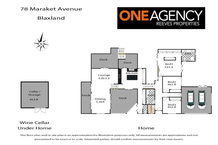 Floorplan of Homely house listing, 78 Maraket Avenue, Blaxland NSW 2774