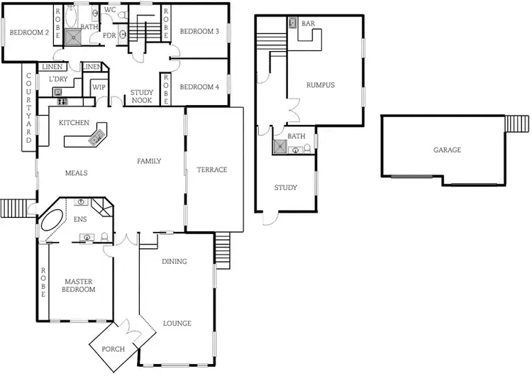 Floorplan of Homely house listing, 24 Woodhill Link, Jerrabomberra NSW 2619