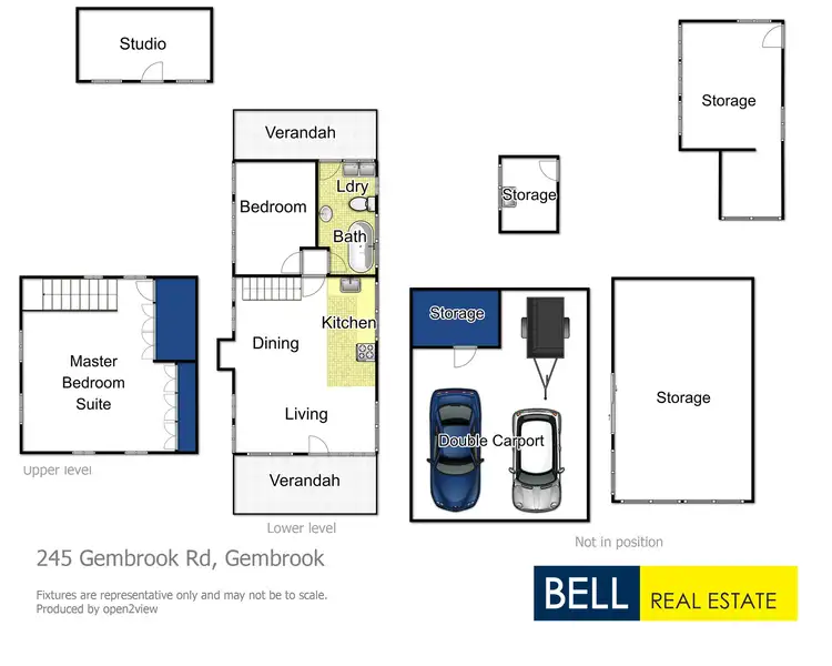 Floorplan of Homely house listing, 245 Gembrook Road, Gembrook VIC 3783