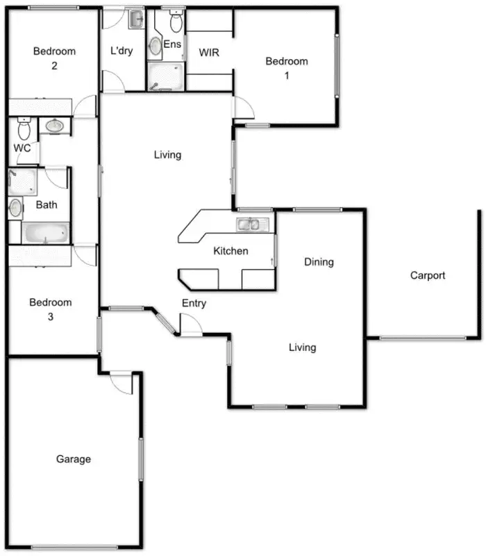Floorplan of Homely house listing, 4 Cann Close, Palmerston ACT 2913