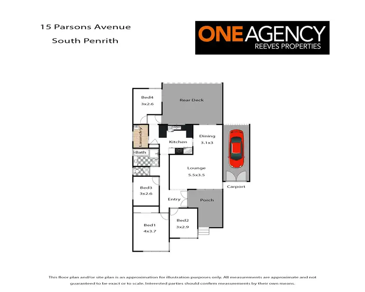 Floorplan of Homely house listing, 15 Parsons Avenue, South Penrith NSW 2750