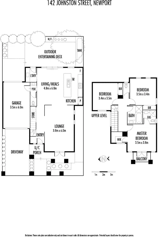 Floorplan of Homely house listing, 142 Johnston Street, Newport VIC 3015
