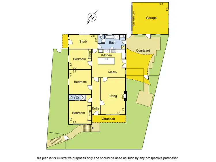 Floorplan of Homely house listing, 3/122 Main Road, Lower Plenty VIC 3093