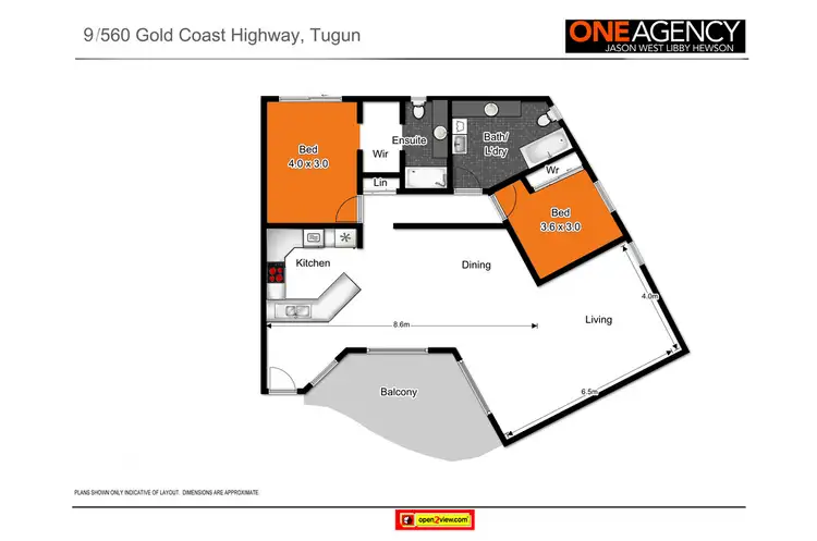 Floorplan of Homely unit listing, 9/558 Gold Coast Highway, Tugun QLD 4224