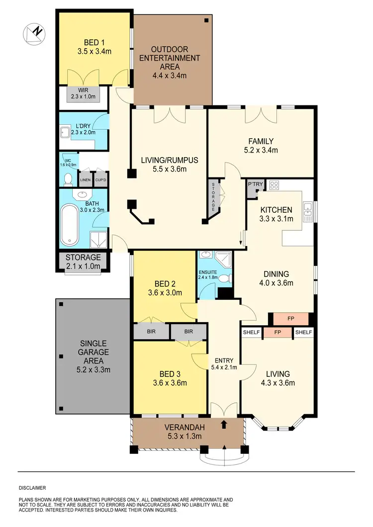 Floorplan of Homely house listing, 637 Bond Street, Golden Point VIC 3350
