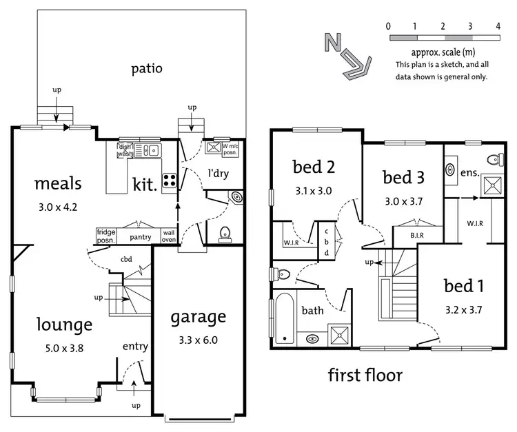 Floorplan of Homely townhouse listing, 10/163 Mitcham Road, Donvale VIC 3111