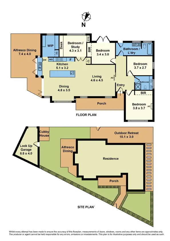 Floorplan of Homely house listing, 3 Croker Street, Newport VIC 3015
