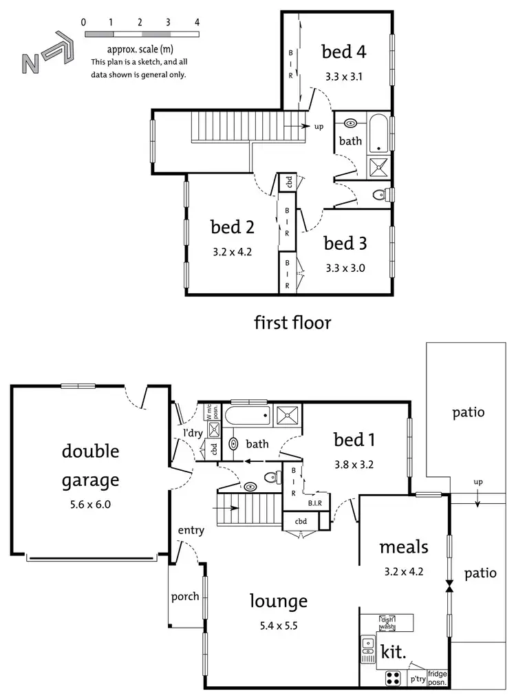 Floorplan of Homely townhouse listing, 3/169 Blackburn Road, Doncaster East VIC 3109