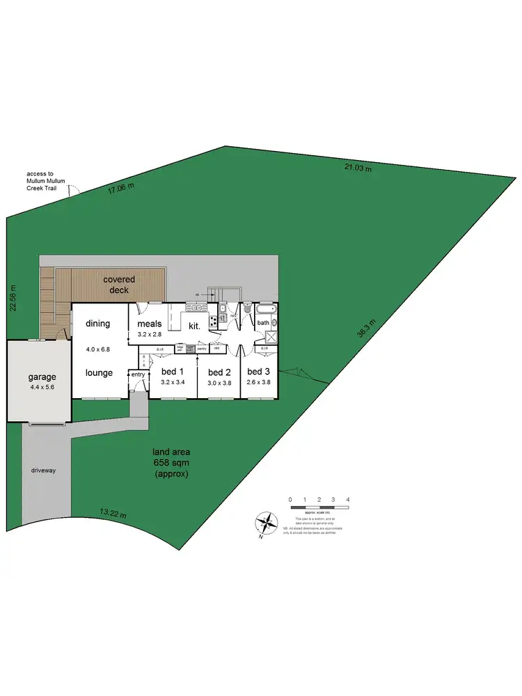 Floorplan of Homely house listing, 4 Kinton Court, Ringwood VIC 3134