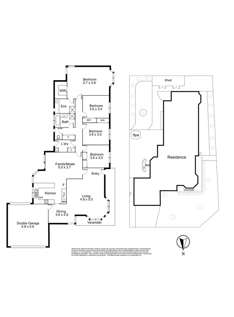Floorplan of Homely house listing, 20 Bluestone Court, South Morang VIC 3752