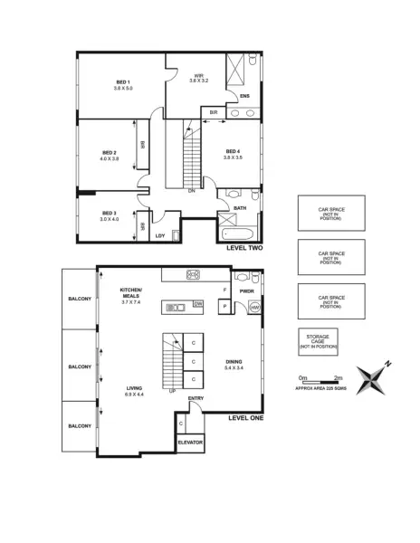 Floorplan of Homely apartment listing, 78/8 Wallen Road, Hawthorn VIC 3122