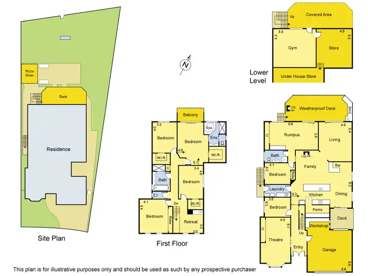 Floorplan of Homely house listing, 17 Glenwood Drive, Greensborough VIC 3088