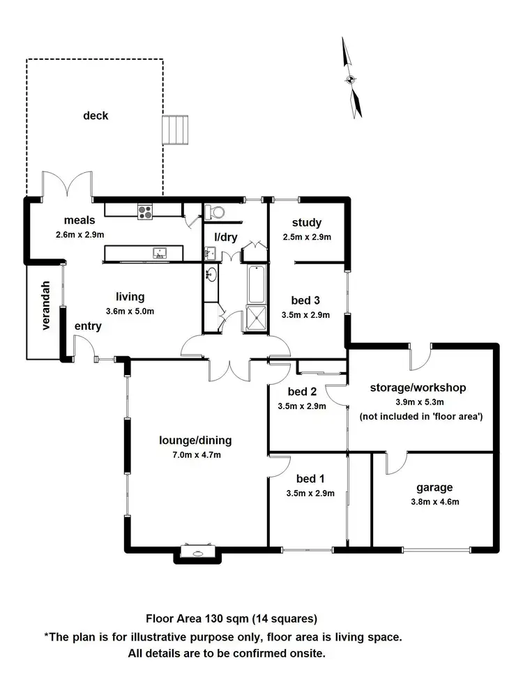 Floorplan of Homely house listing, 121 Moxhams Road, Monbulk VIC 3793