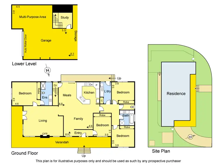 Floorplan of Homely house listing, 9 Halsbury Court, St Helena VIC 3088
