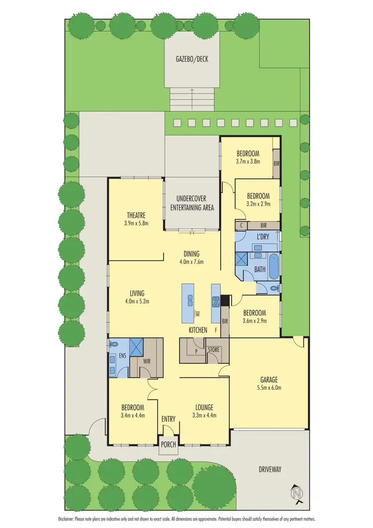 Floorplan of Homely house listing, 217 Cookes Road, Doreen VIC 3754