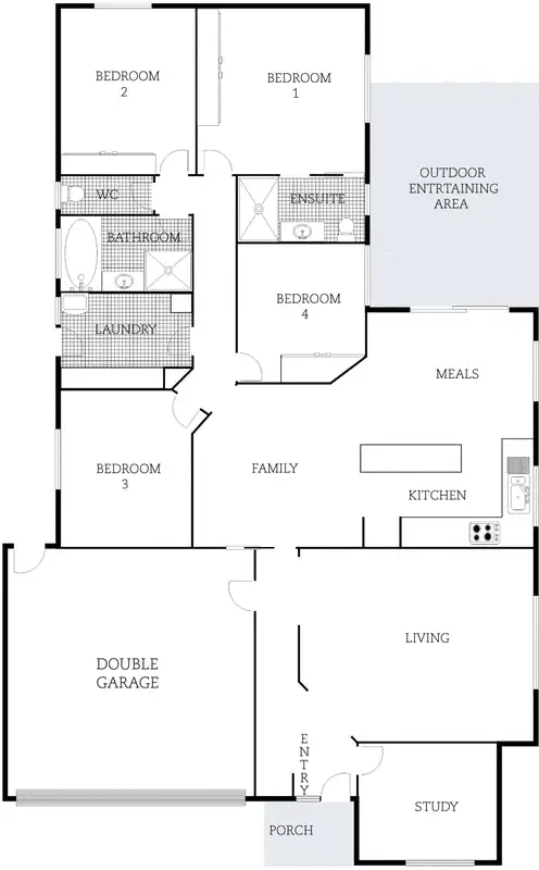 Floorplan of Homely house listing, Address available on request
