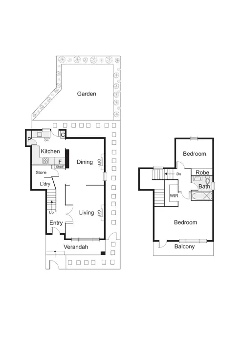 Floorplan of Homely house listing, 11A Goldsmith Street, Elwood VIC 3184