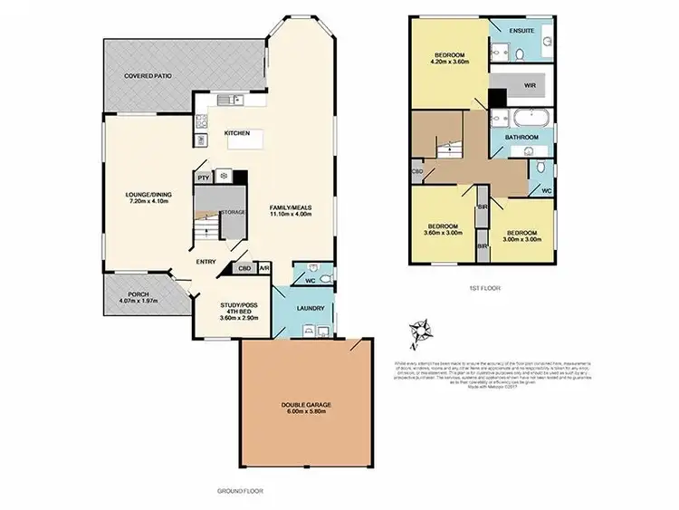 Floorplan of Homely house listing, 3 Rich Walk, Narre Warren South VIC 3805