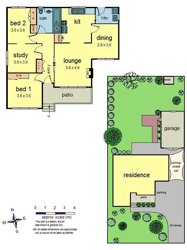 Floorplan of Homely house listing, 1A Morloc Street, Forest Hill VIC 3131