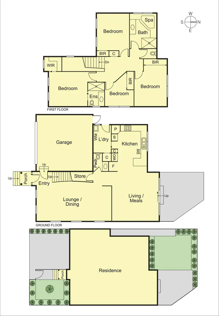 Floorplan of Homely house listing, 75 Burrindi Road, Caulfield South VIC 3162