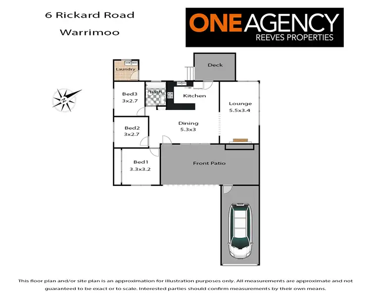 Floorplan of Homely house listing, 6 Rickard Road, Warrimoo NSW 2774