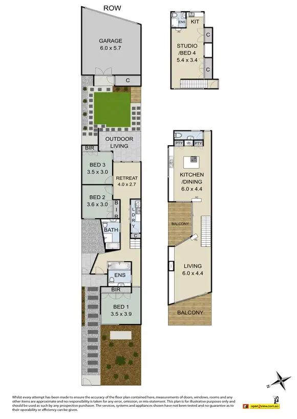 Floorplan of Homely house listing, 4A Bayview Street, Williamstown VIC 3016
