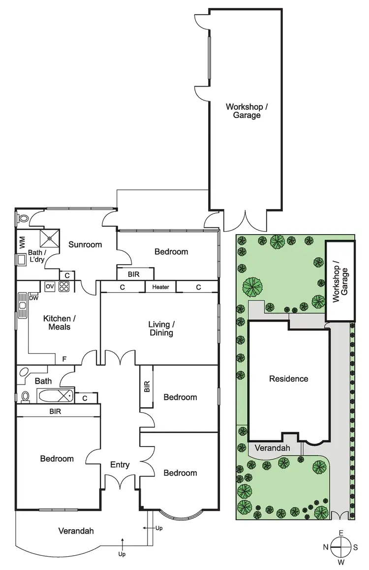 Floorplan of Homely house listing, 2 Oak Crescent, Caulfield North VIC 3161