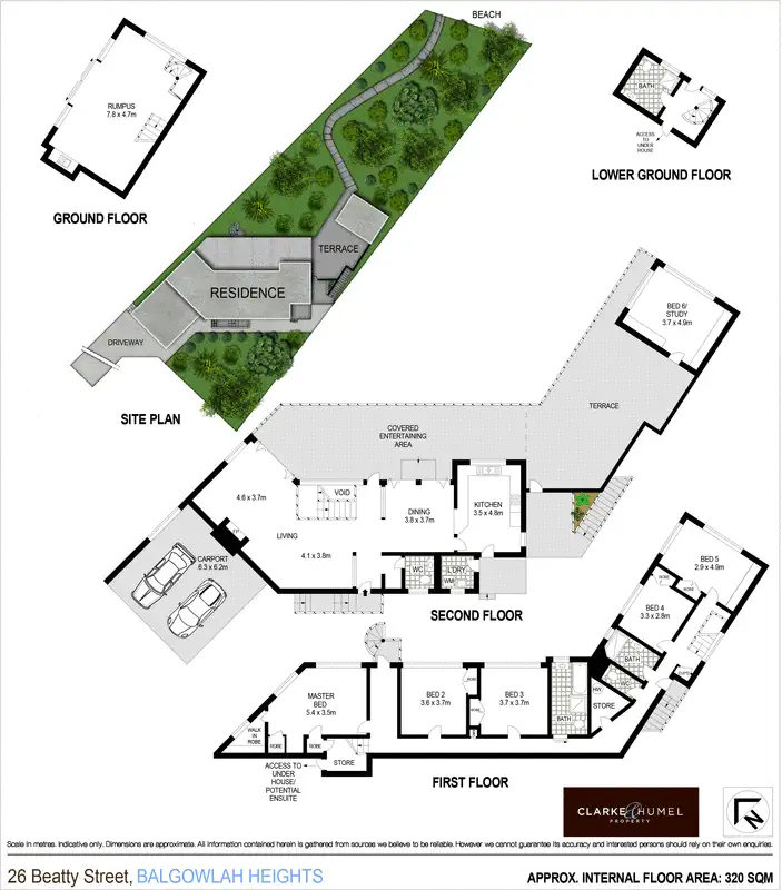 Floorplan of Homely house listing, 26 Beatty Street, Balgowlah Heights NSW 2093