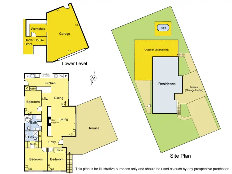 Floorplan of Homely house listing, 180 Plenty River Drive, Greensborough VIC 3088