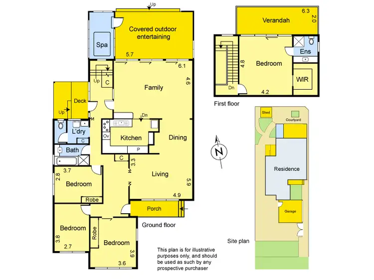 Floorplan of Homely house listing, 1/49 Fernside Avenue, Briar Hill VIC 3088