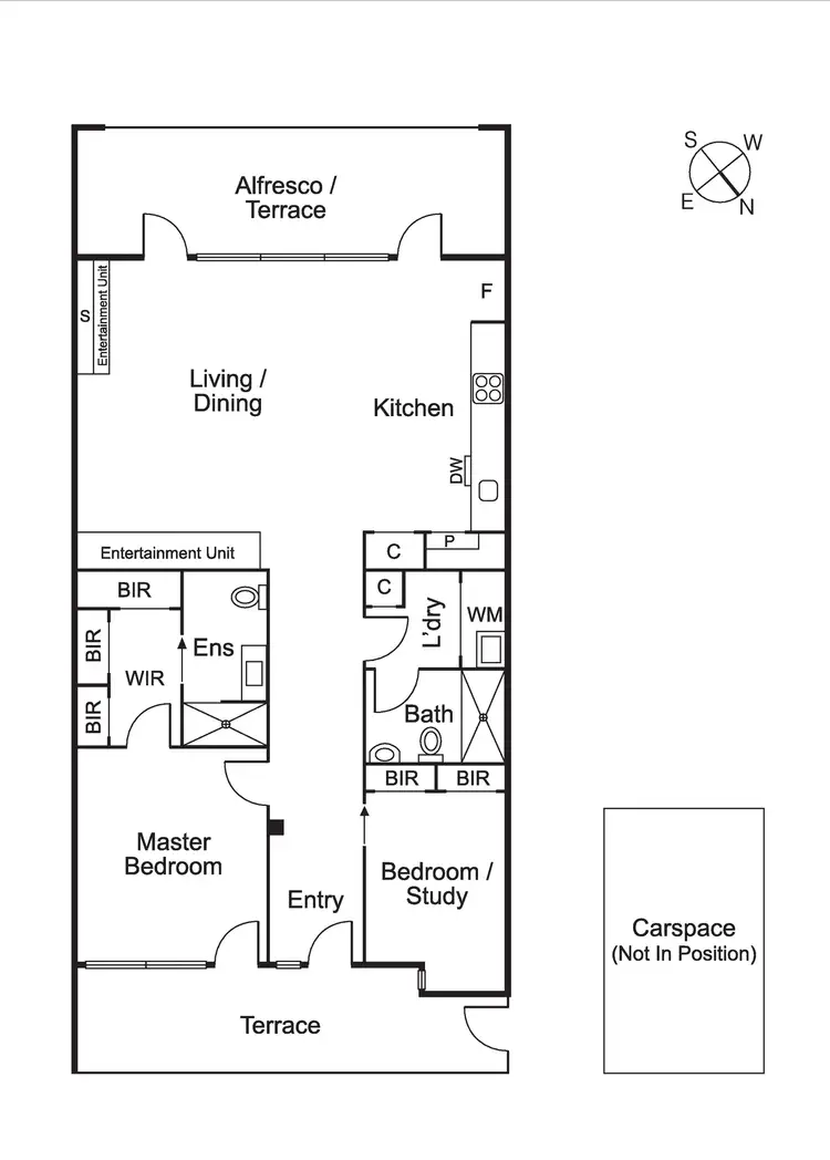 Floorplan of Homely apartment listing, 106/187 Booran Road, Caulfield South VIC 3162