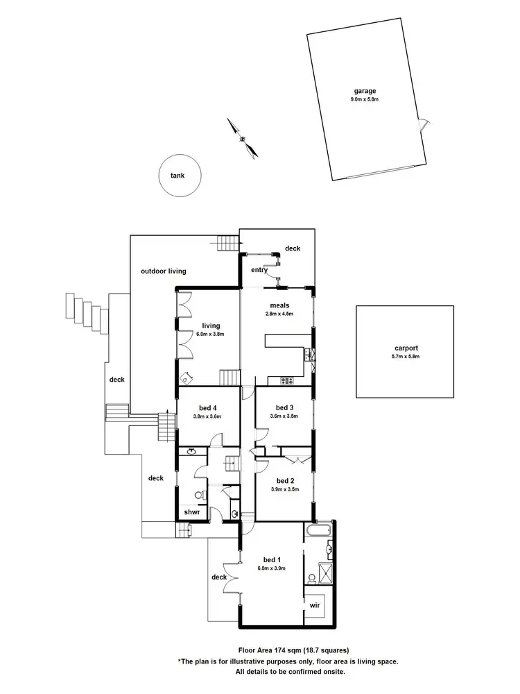 Floorplan of Homely house listing, 6 Argonne Parade, Selby VIC 3159