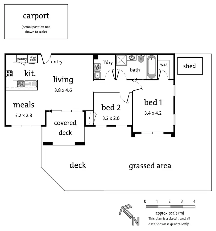 Floorplan of Homely apartment listing, 36/81-97 Mitcham Road, Donvale VIC 3111