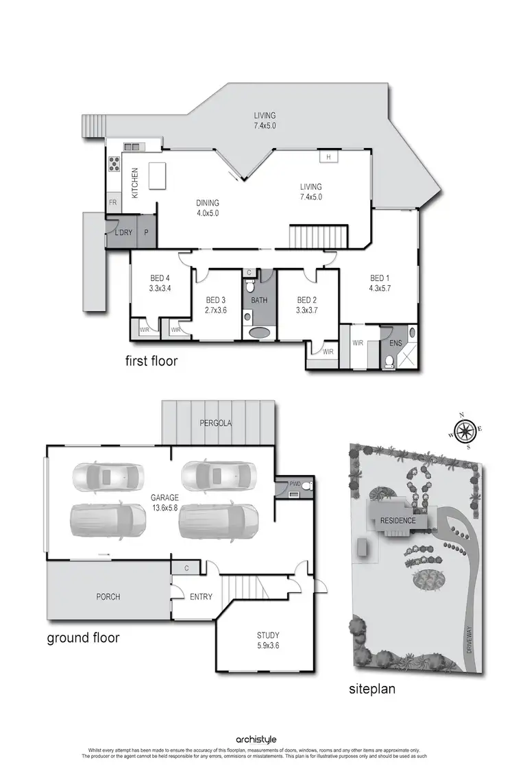 Floorplan of Homely house listing, 738 Arthurs Seat Road, Arthurs Seat VIC 3936