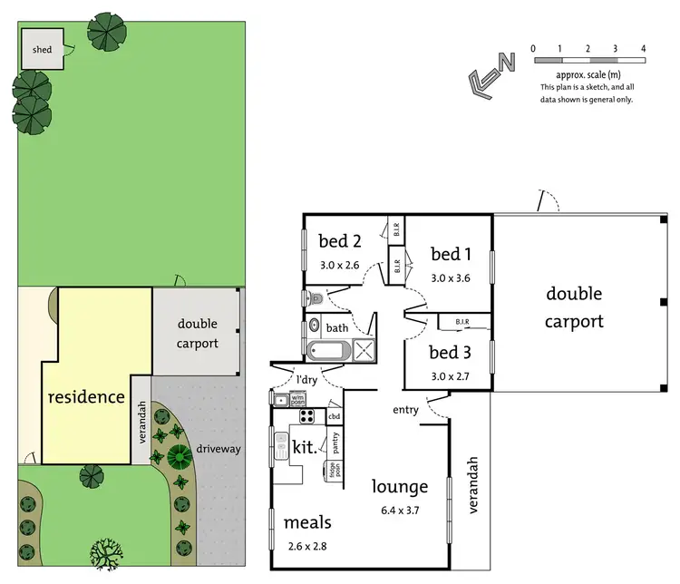 Floorplan of Homely house listing, 8 Briar Rose Walk, Croydon South VIC 3136