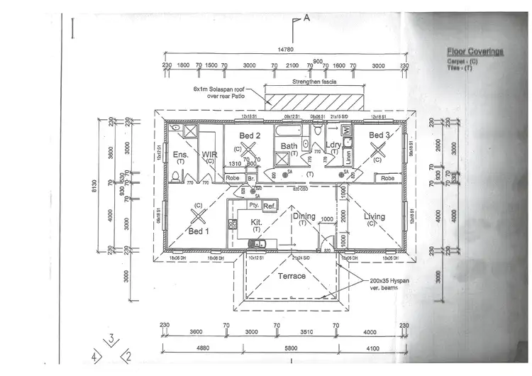 Floorplan of Homely house listing, 18 Samantha Drive, Pie Creek QLD 4570