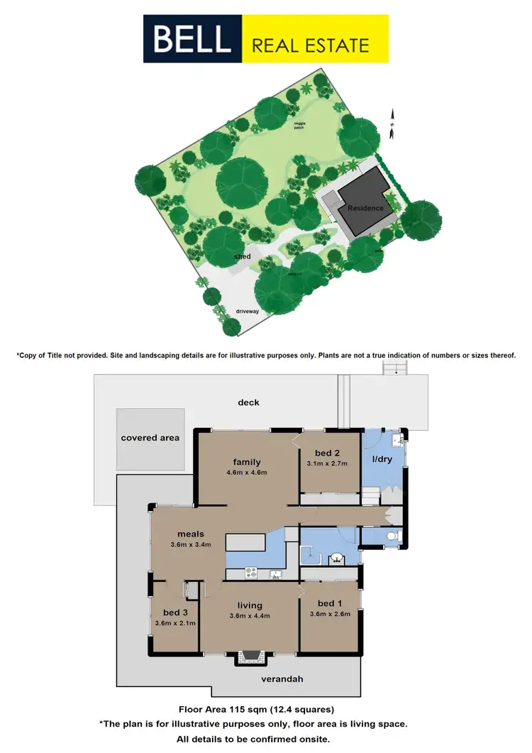 Floorplan of Homely house listing, 198 Falls Road, Olinda VIC 3788